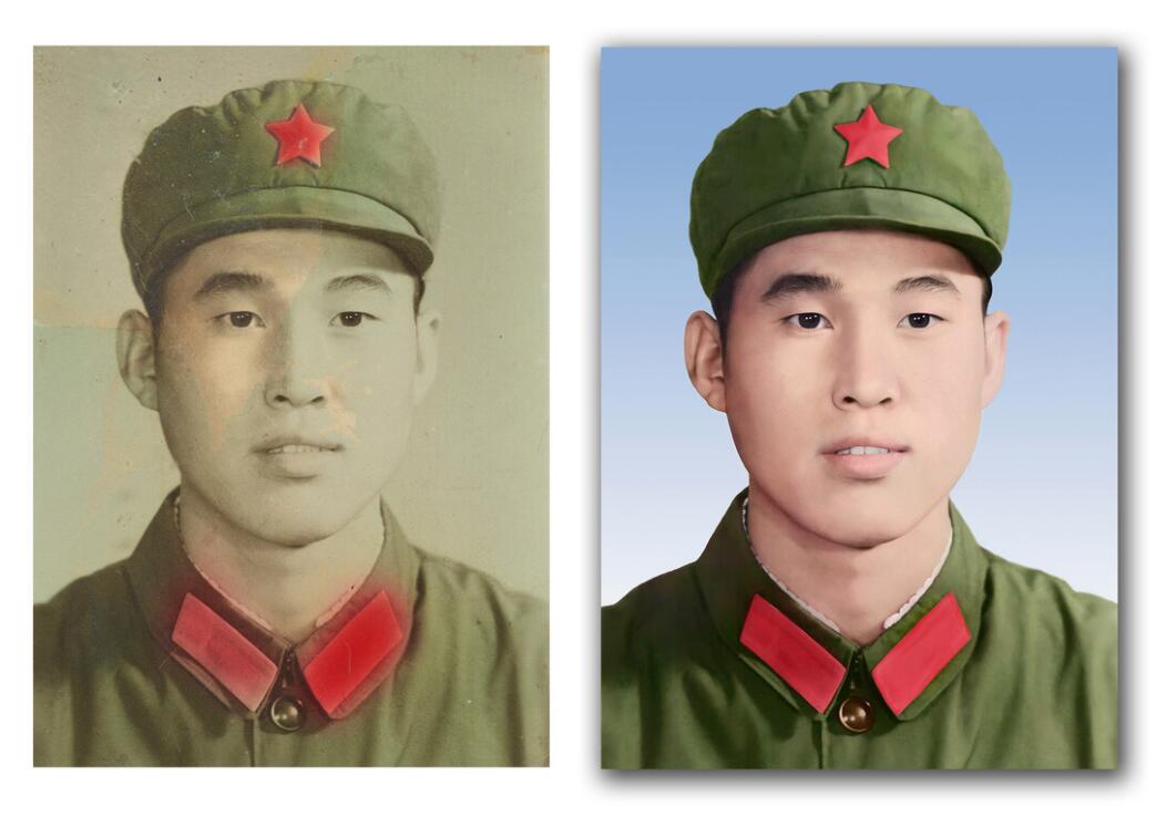 天涯镇破损照片修复-18